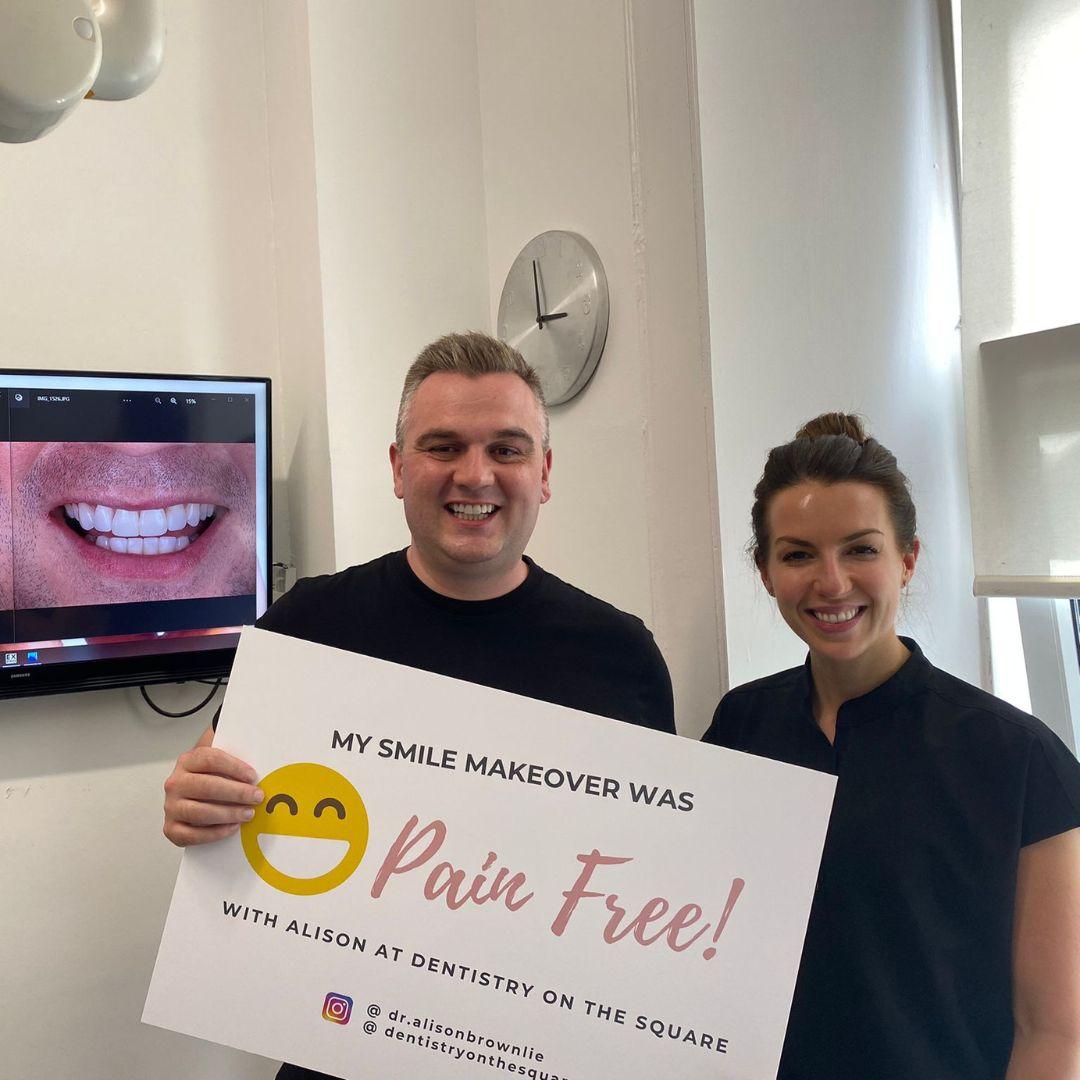 Dentistry On The Square, Pain Free Dentist Glasgow - Nervous Dental Patients Helping nervous patients